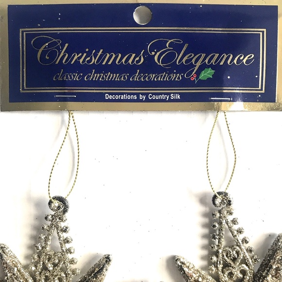 2 Christmas Star Tree Ornaments Christmas Decoration - NWT Gift 🎁 - Picture 4 of 4